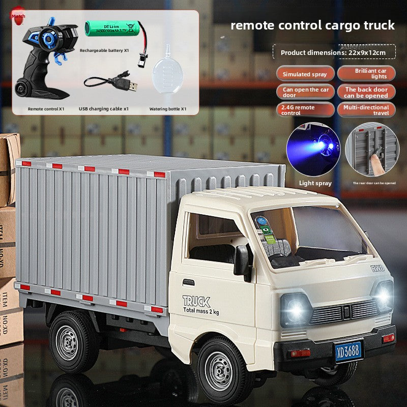 1:16 Remote Control Truck with Spray Sound and Light