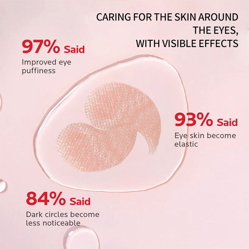 Collagen Peptide Hydrogel Eye Mask for Dark Circles Firming Hydrating
