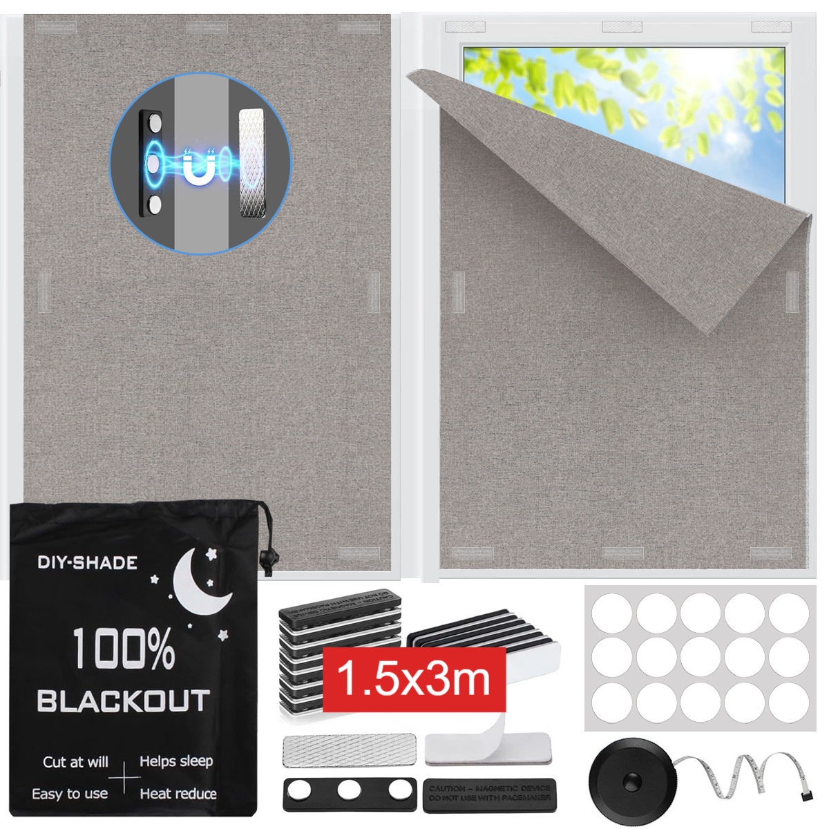Portable blackout curtains teemdrop