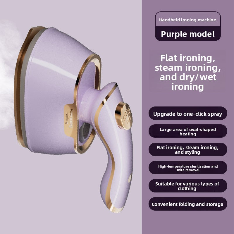 Portable handheld clothing ironing machine teemdrop