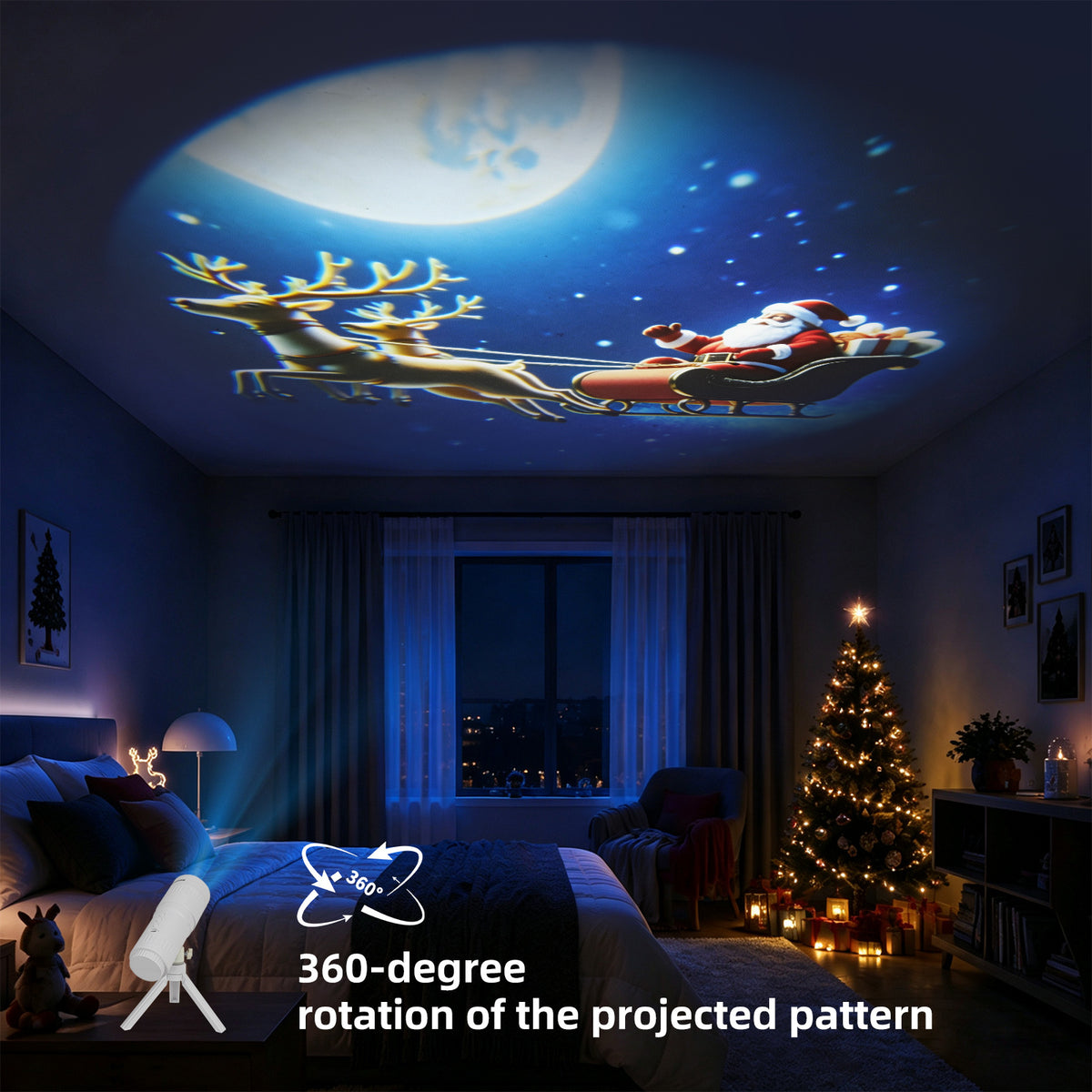 Atmosphere projection lamp