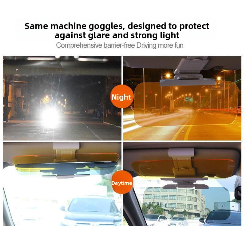 Car front shield sun visor car anti-high beam day and night teemdrop