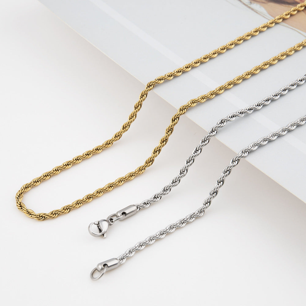 Stainless Steel Twist Chain