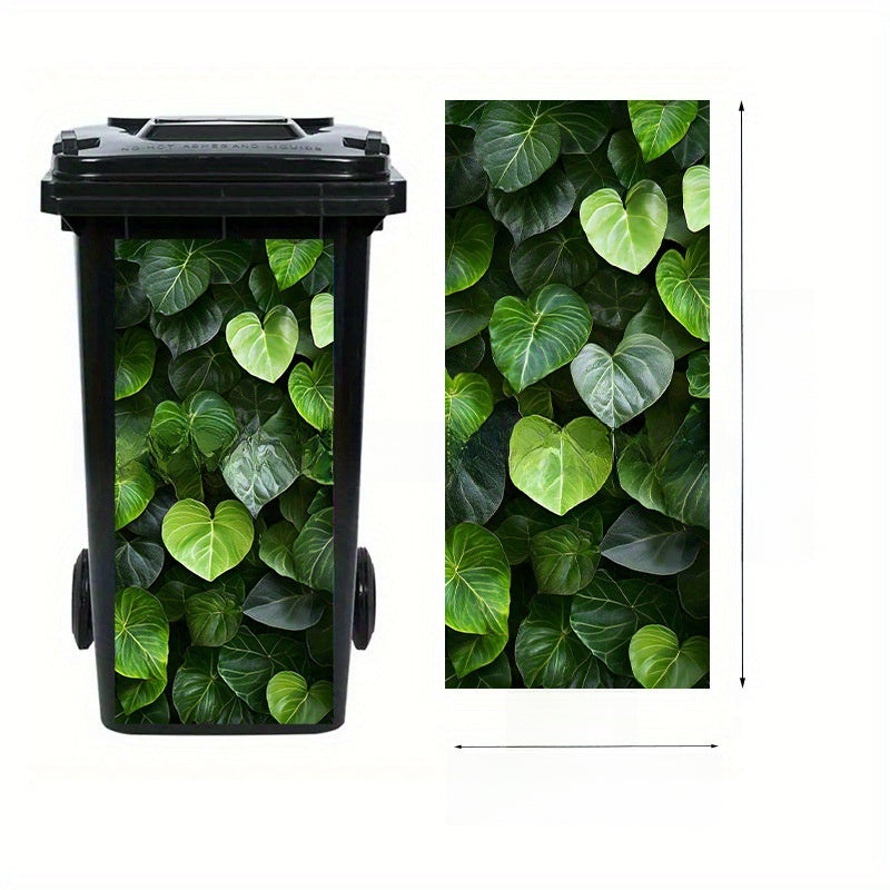 Self-Adhesive Waterproof Vinyl Trash Can Sticker teemdrop