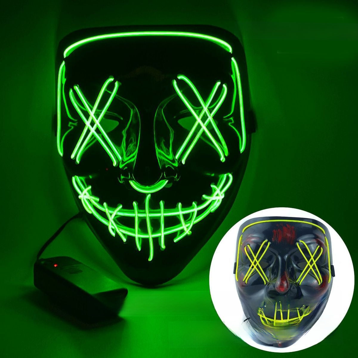 Halloween Luminous Mask LED mask