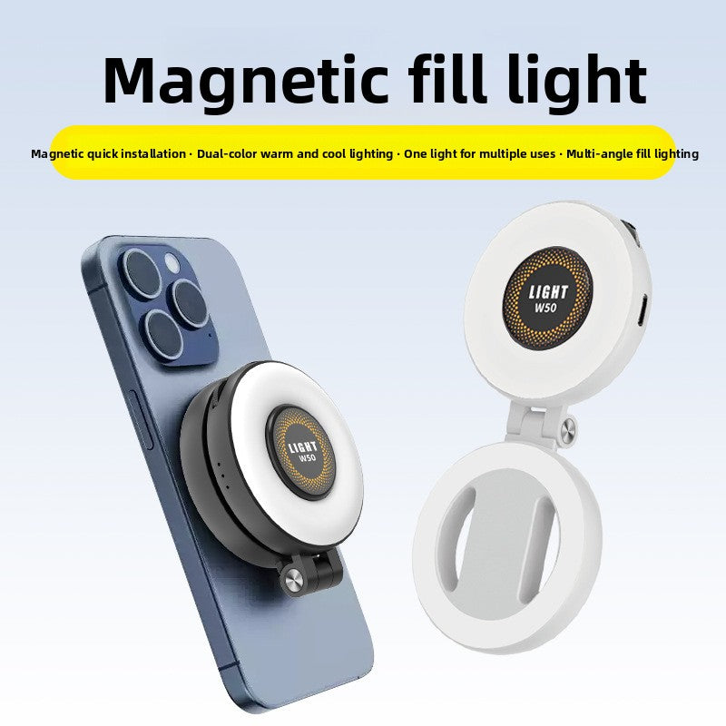Magnetic Portable LED Selfie Light