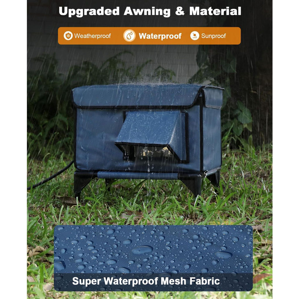 Foldable Waterproof Heated Cat Tent