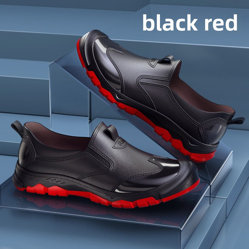 Outdoor wading rubber boots