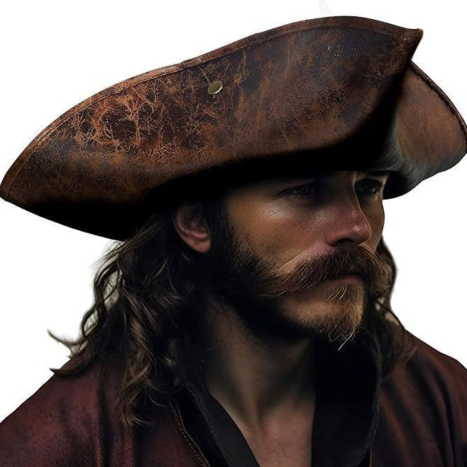 Pirate Style Decorative Hat for Performance and Halloween