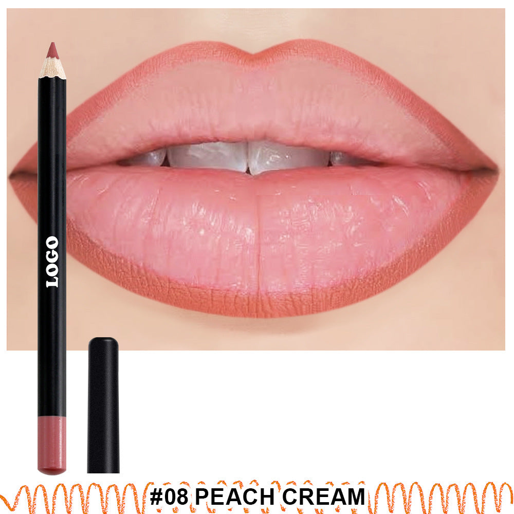 Waterproof Matte Non-Fading Nude Lip Liner Long Lasting Color teemdrop