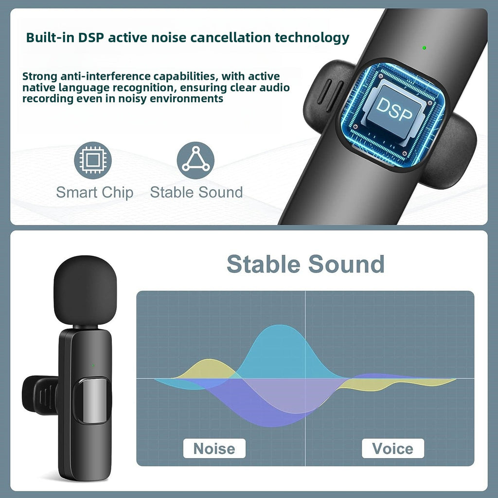 Lover clip microphone