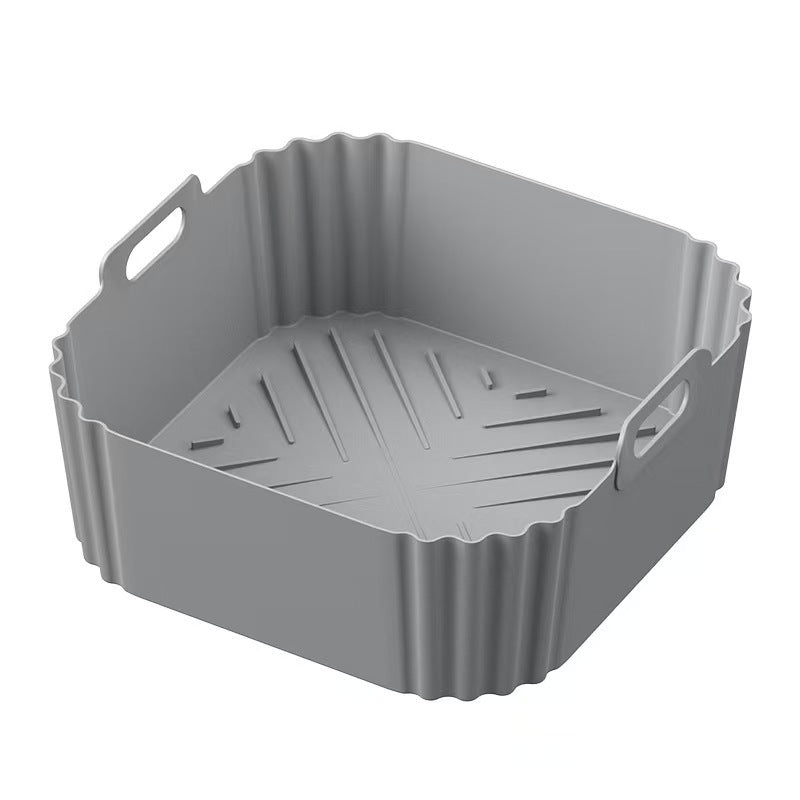 Air fryer silicone baking tray