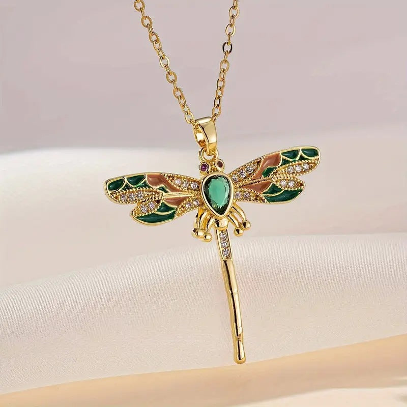 Dragonfly necklace