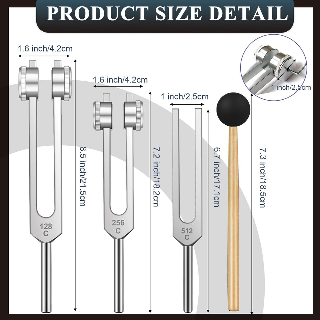 Ear pick tool - tuning fork
