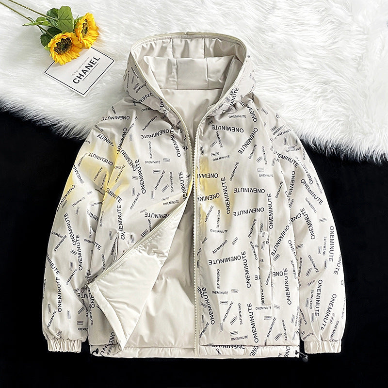 Double-layered cotton clothing trend for winter teemdrop