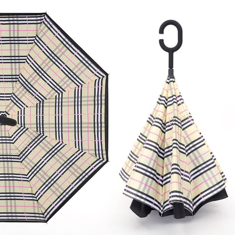 Reverse double-layer umbrella
