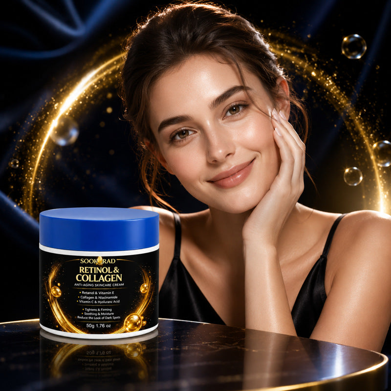 SOOKDRAD Retinol Collagen Firming Anti-Aging Face Moisturizer Cream 50g teemdrop