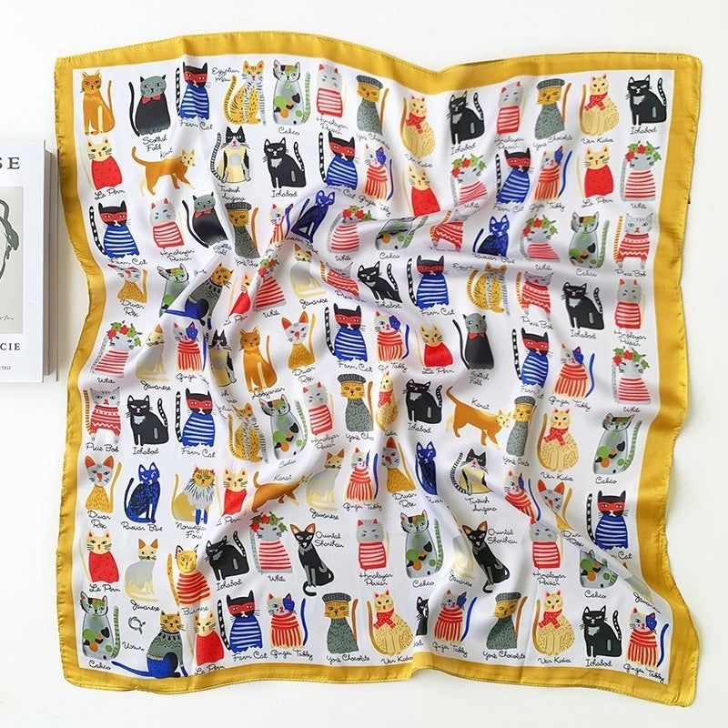 Fashion Print Versatile Neck Scarf