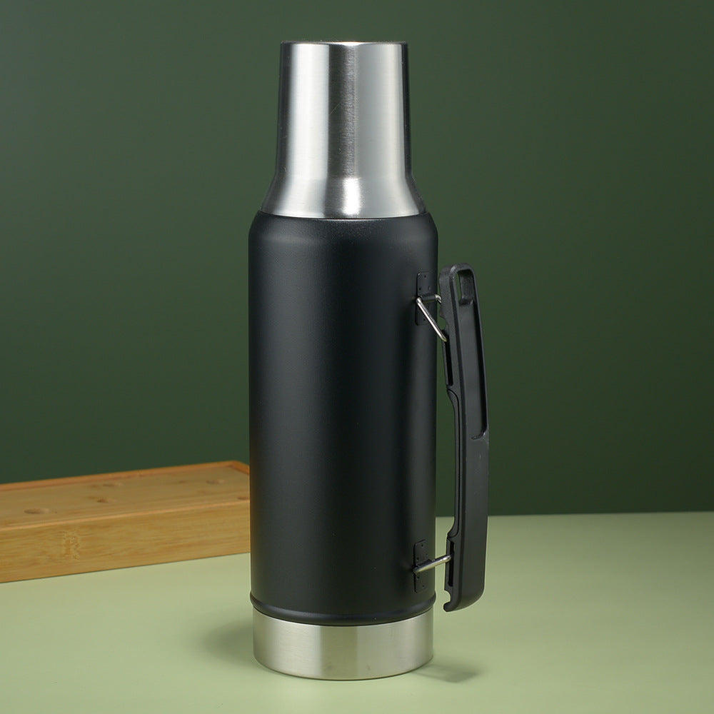 Stainless steel vacuum insulation pot Outdoor teemdrop