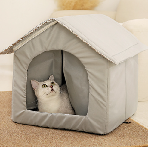 Waterproof Insulated Pet Tent with Cushion