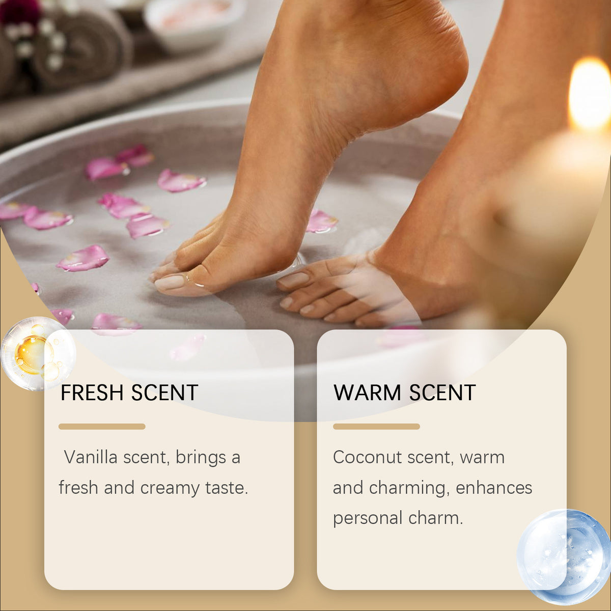 Body fragrance spray