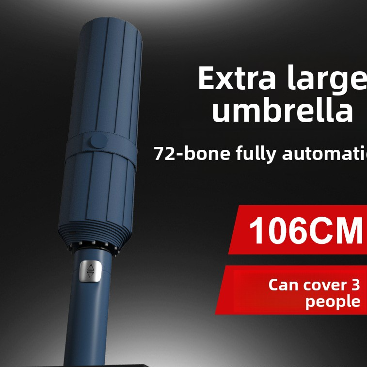 Automatic Folding Umbrella with Sun Rain Protection