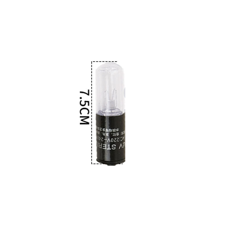 Submersible UVC Aquarium Sterilization Lamp with Timer for Fish Tank Algae Control and Clear Water teemdrop
