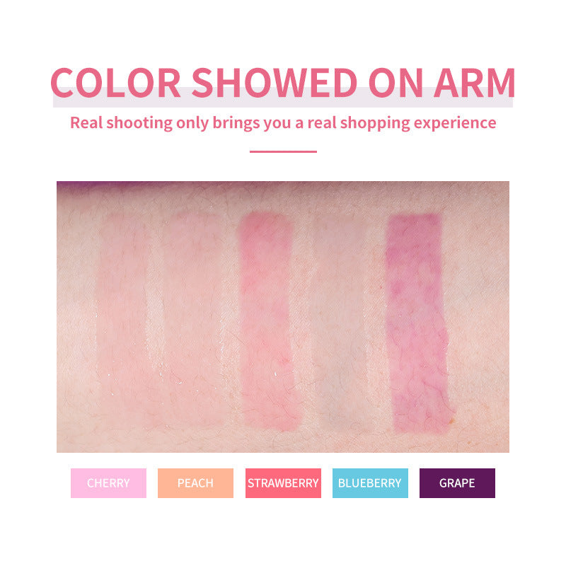Fruity Scented Moisturizing Lip Oil High Shine Non-Sticky Long Lasting Plumping Lip Gloss