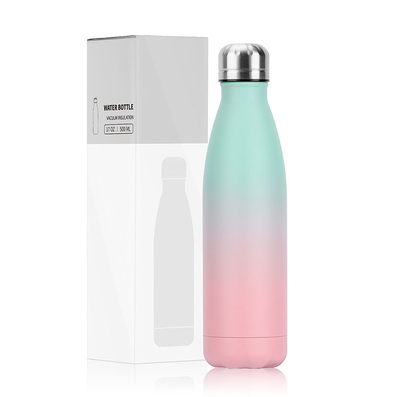304 stainless steel vacuum insulated portable water bottle