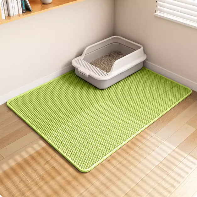 cat litter mat