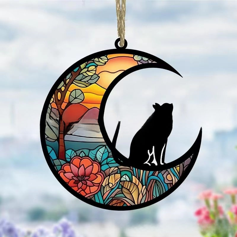 Dog Cat Window Hanging Ornament Personalized Gift