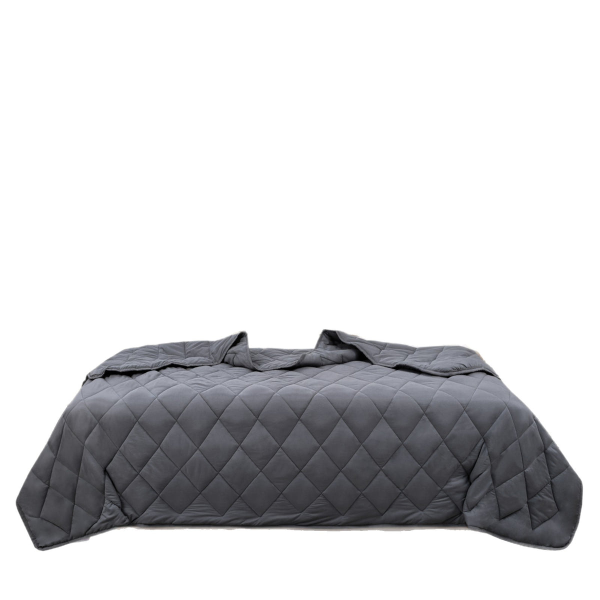 Quilted Microfiber Weighted Blanket for Sleep & Relaxation, Multiple Sizes and Weights teemdrop