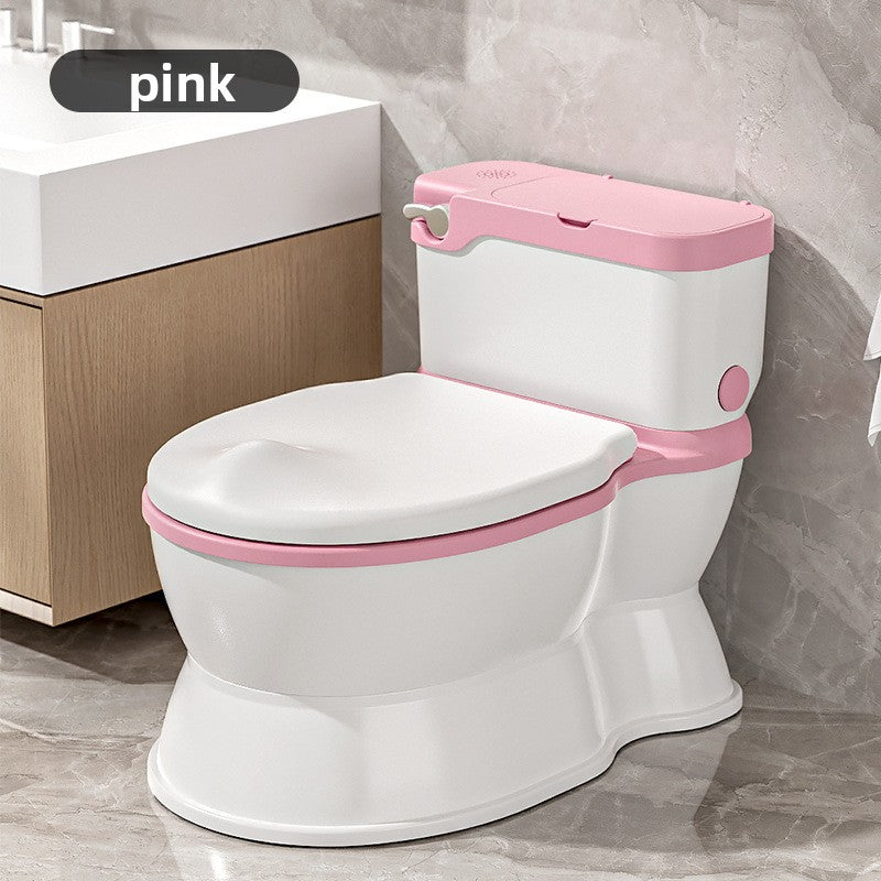 Children Simulated Flushing Sound Toilet Trainer