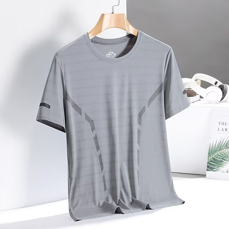 Mens Striped Short Sleeve T-Shirt
