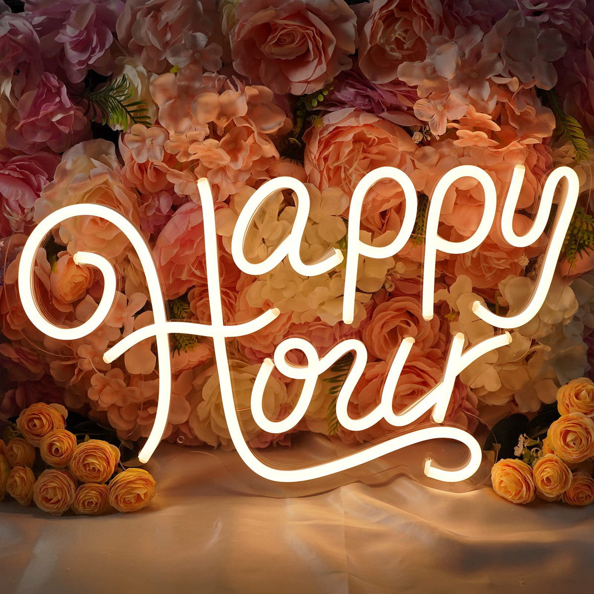 led neon indoor and outdoor luminous wall decoration teemdrop