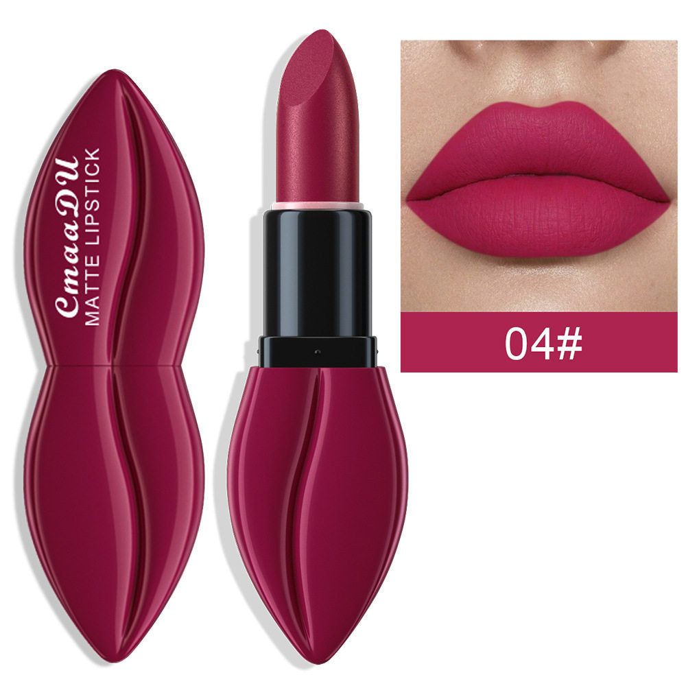 Matte Lipstick Matte Velvet is not easy to remove makeup