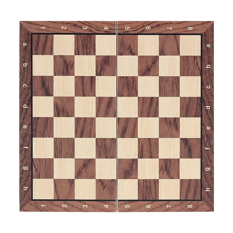 Magnetic Solid Wood Folding Chess Set for Training and Competition teemdrop