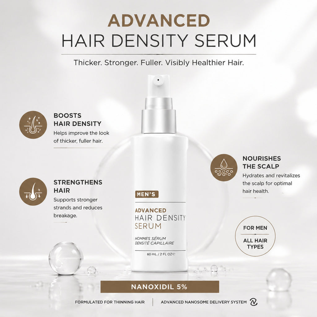 Men Nanoxidil 5% Scalp Nourishing Hair Density Serum 60ml teemdrop
