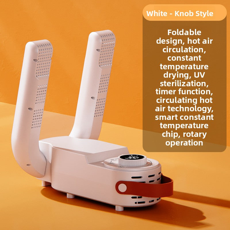 Foldable Smart Shoe Dryer with Deodorizing and Sterilizing Function teemdrop