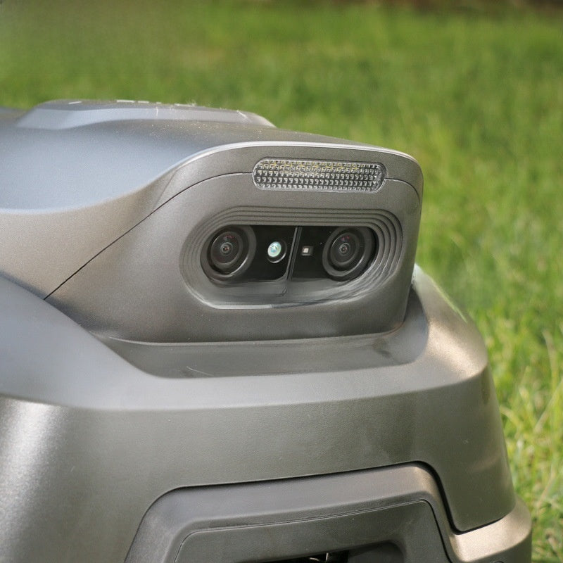 Autonomous Lawn Mowing Robot with Vision AI Navigation