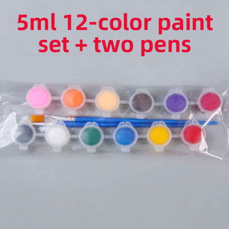 Portable Acrylic Paint Strip Set