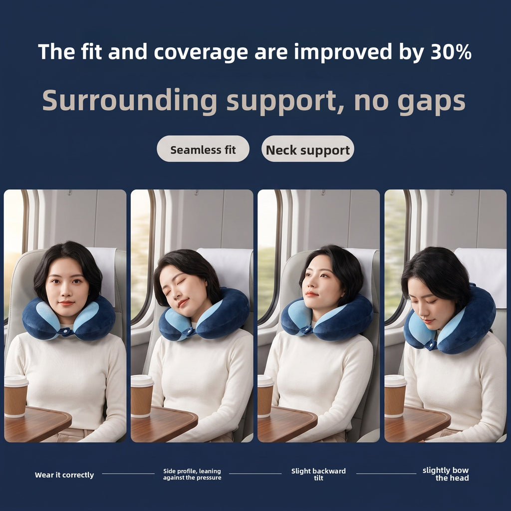 U-shaped neck pillow teemdrop