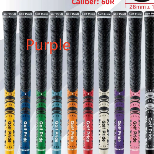 Natural and environmentally friendly rubber golf grip