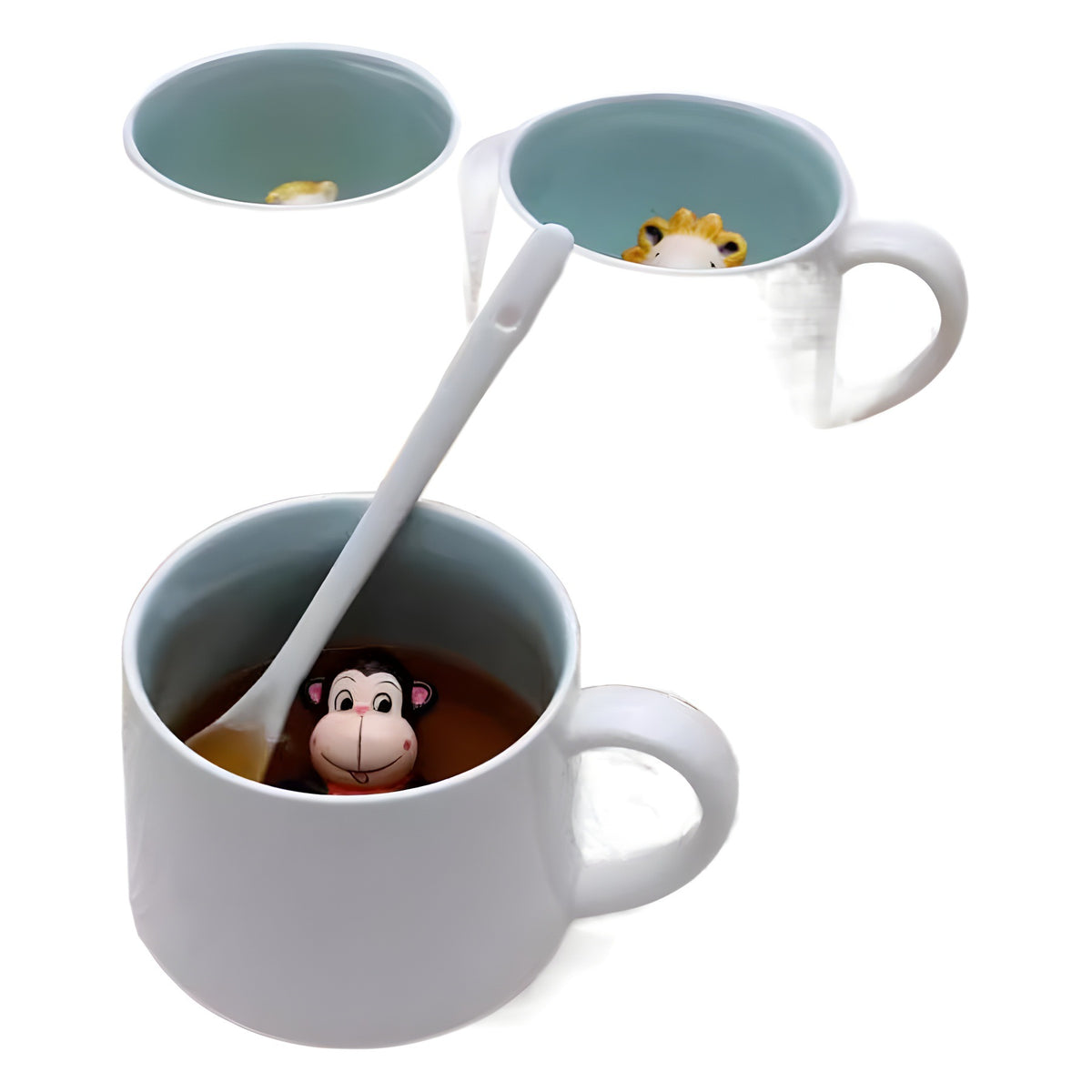 Creative 3D Animal Ceramic Mug