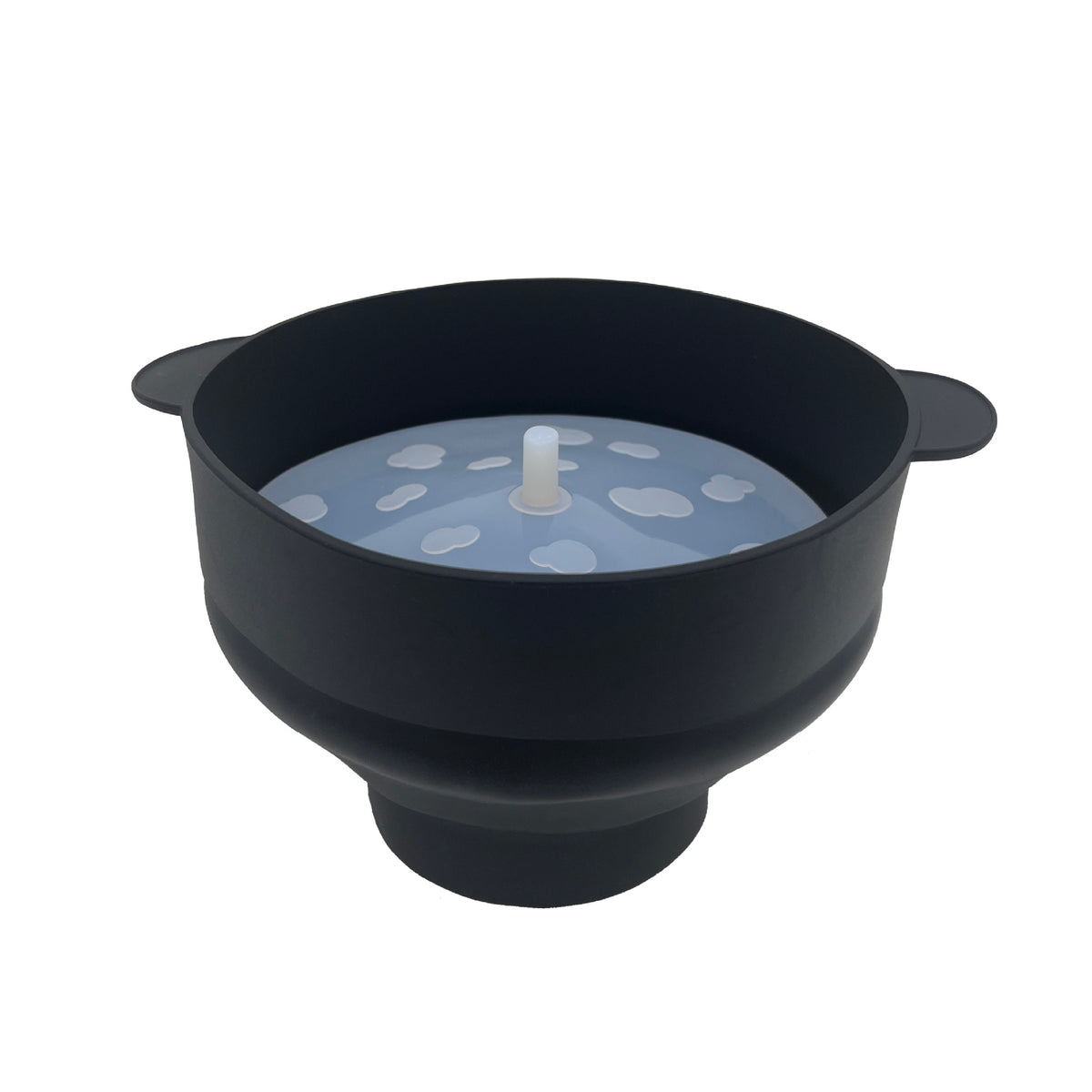 Foldable Silicone Popcorn Bucket with Handle Microwave Oven Safe Homemade Popcorn Maker teemdrop