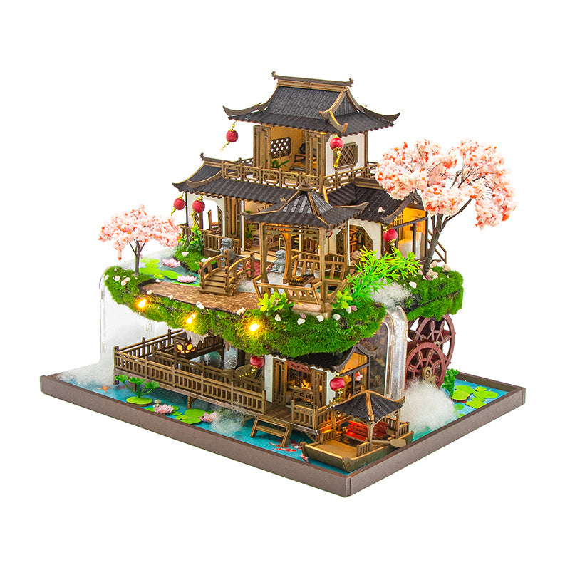 3D Fairyland House Model with Light and Sound Building Kit