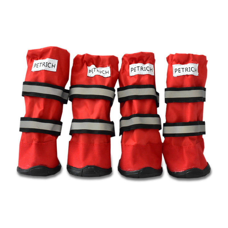Pet Dog Boots Waterproof Warm Shoes