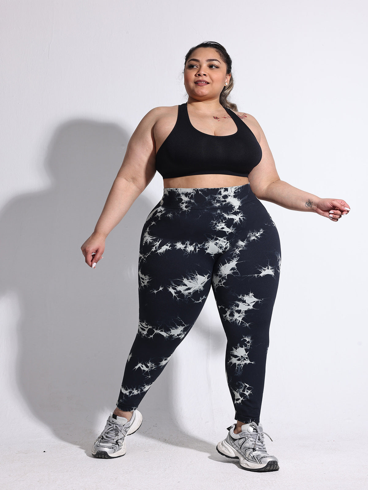 High Waist Tie-Dye Yoga Pants