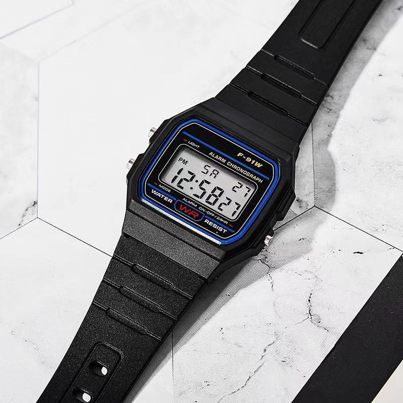 Plastic Luminous Alarm Clock Digital Watch