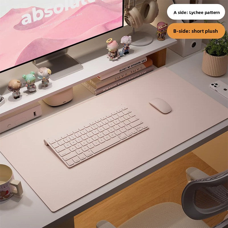 Waterproof Double-Sided PU Leather Desk Mat